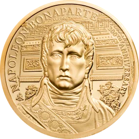 2021 Napoleon 200th Anniversary 1/4oz Gold Proof Coin