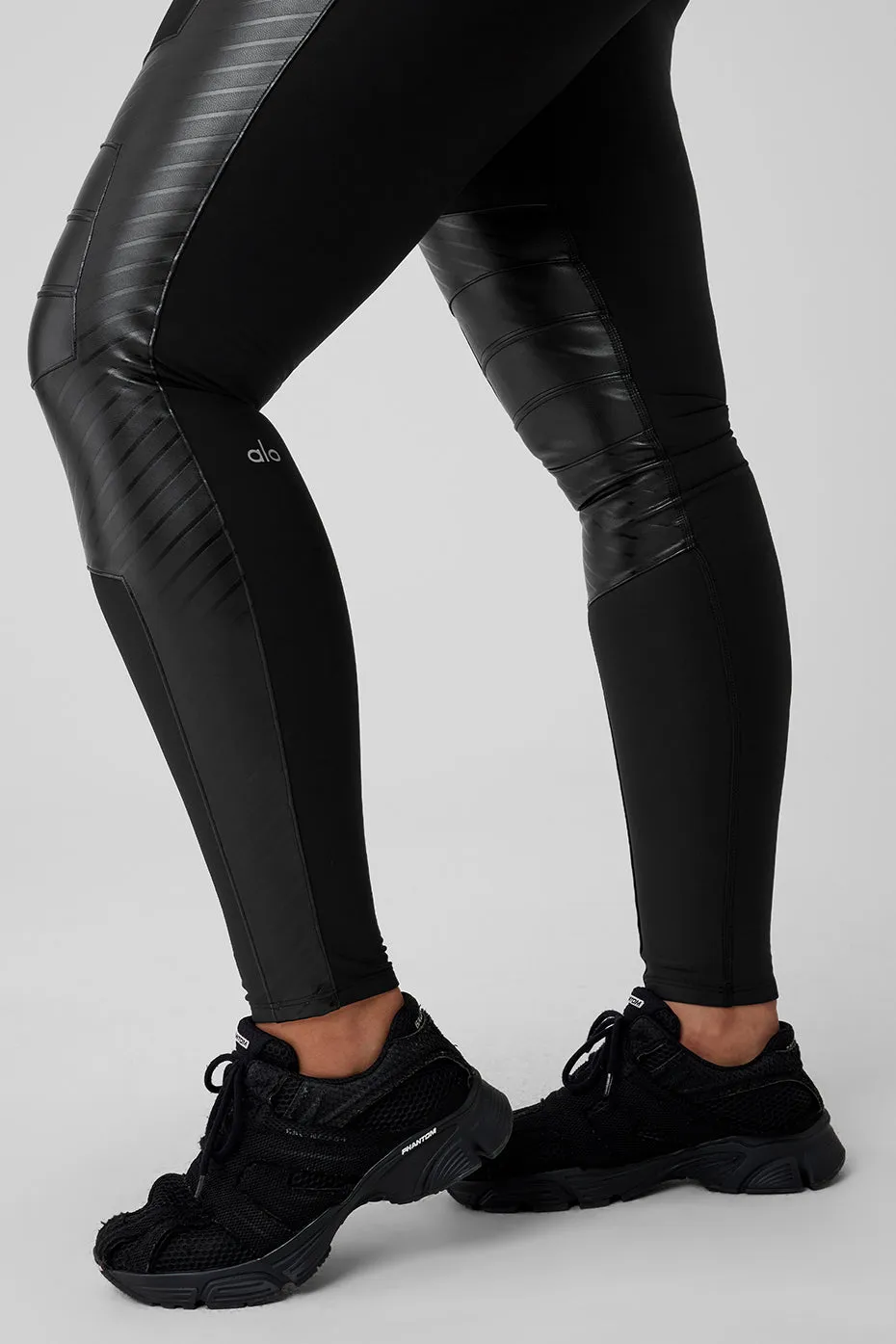 Airlift Winter Warm High-Waist Supermoto Legging - Black