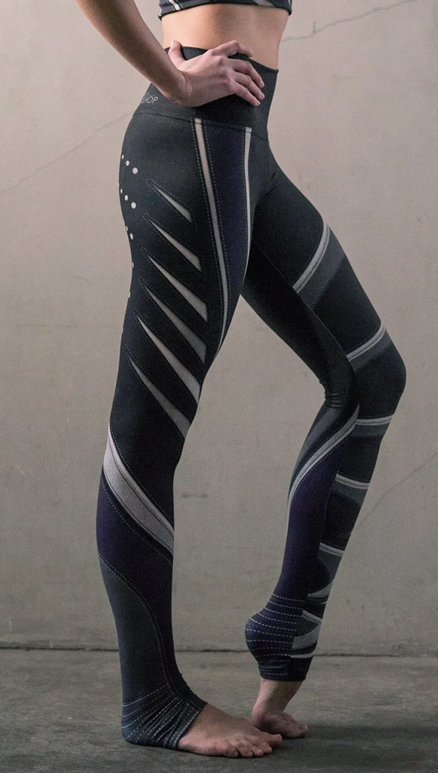 Amethyst Moto - Athleisure Leggings - CUSTOM ORDER