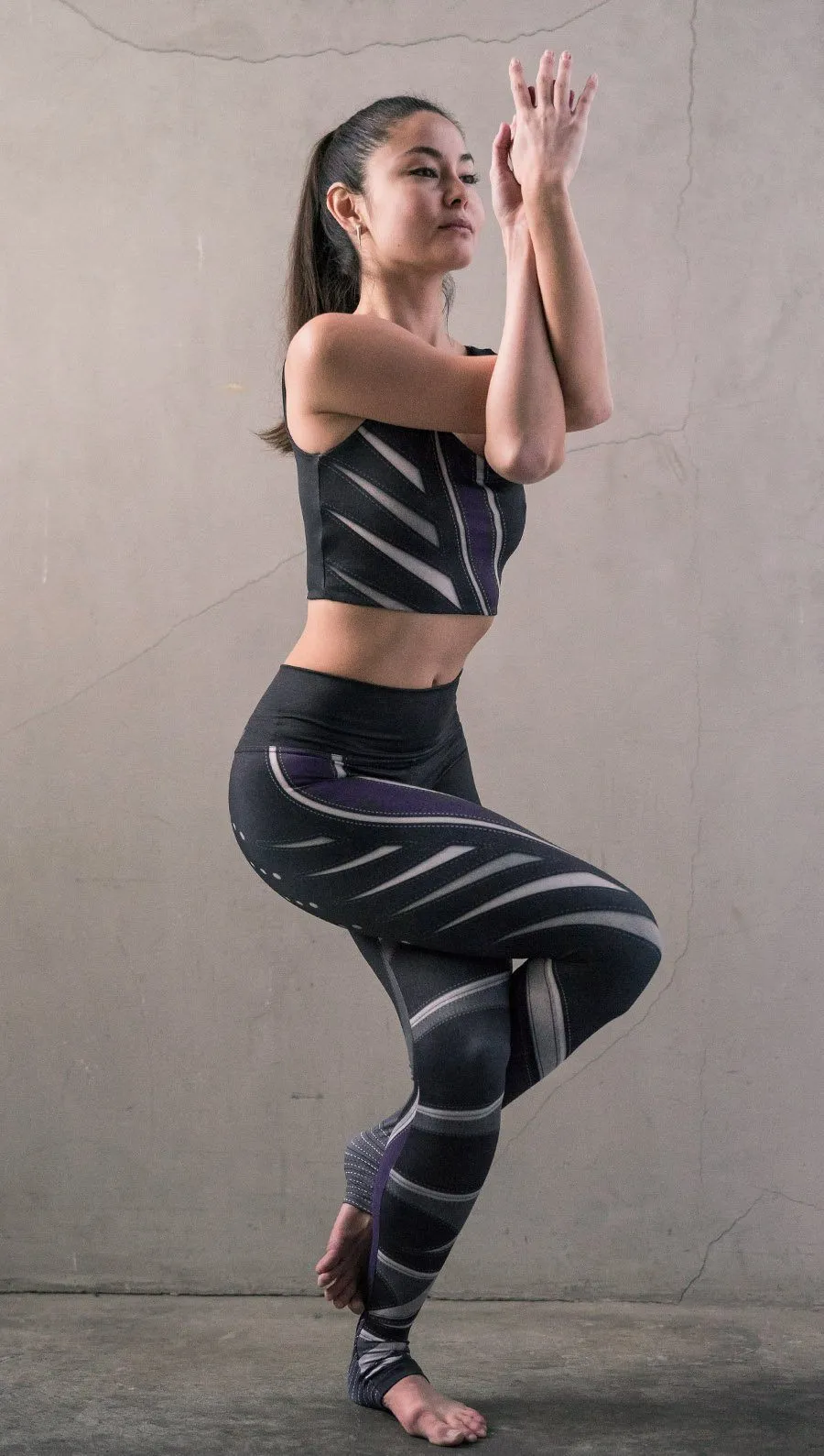 Amethyst Moto - Athleisure Leggings - CUSTOM ORDER