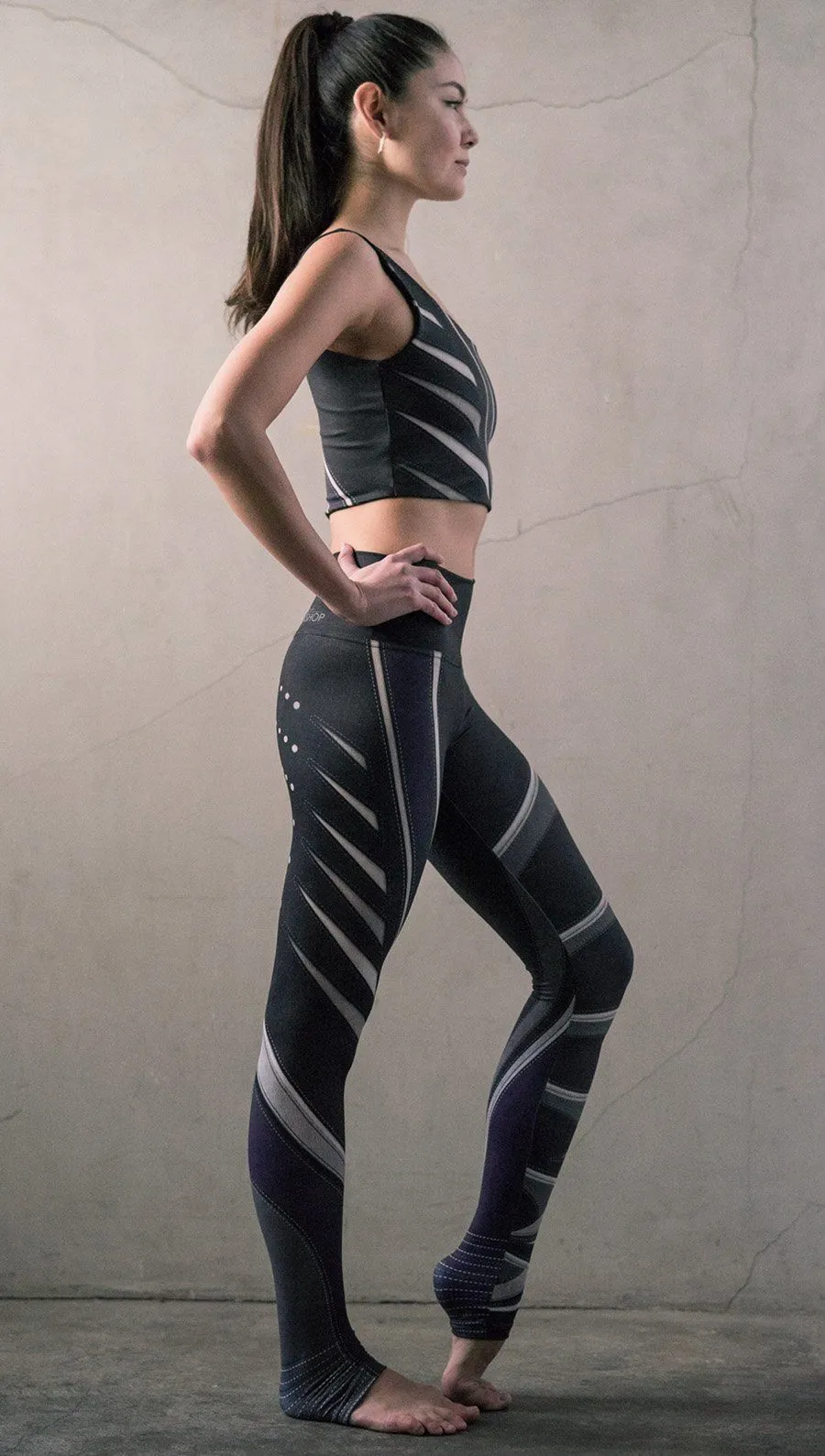 Amethyst Moto - Athleisure Leggings - CUSTOM ORDER