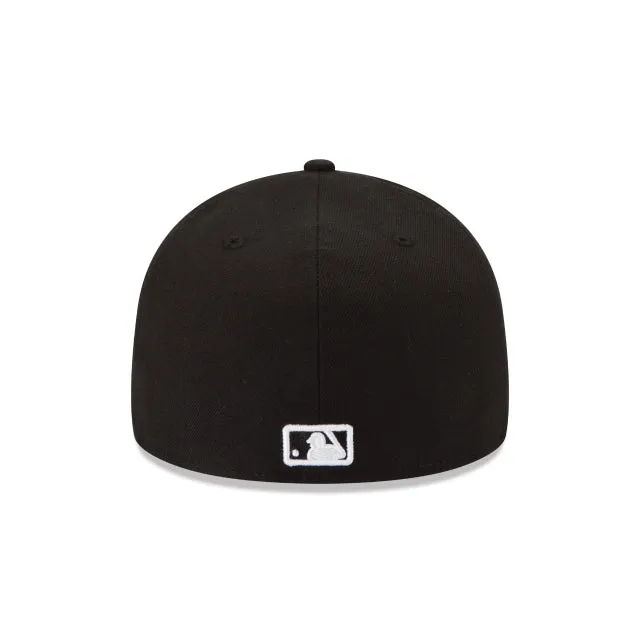 Baltimore Orioles Black & White 59FIFTY Cerrada