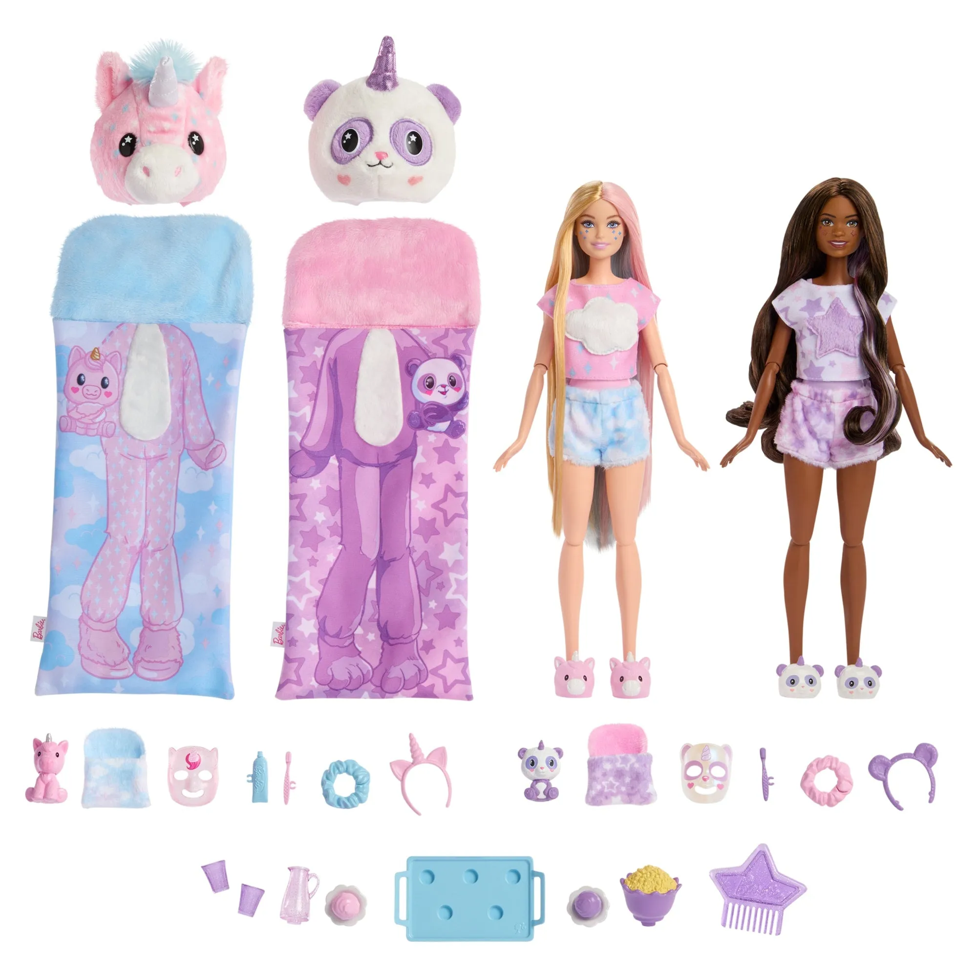 Barbie Cutie Reveal Set de Juego Pijamada