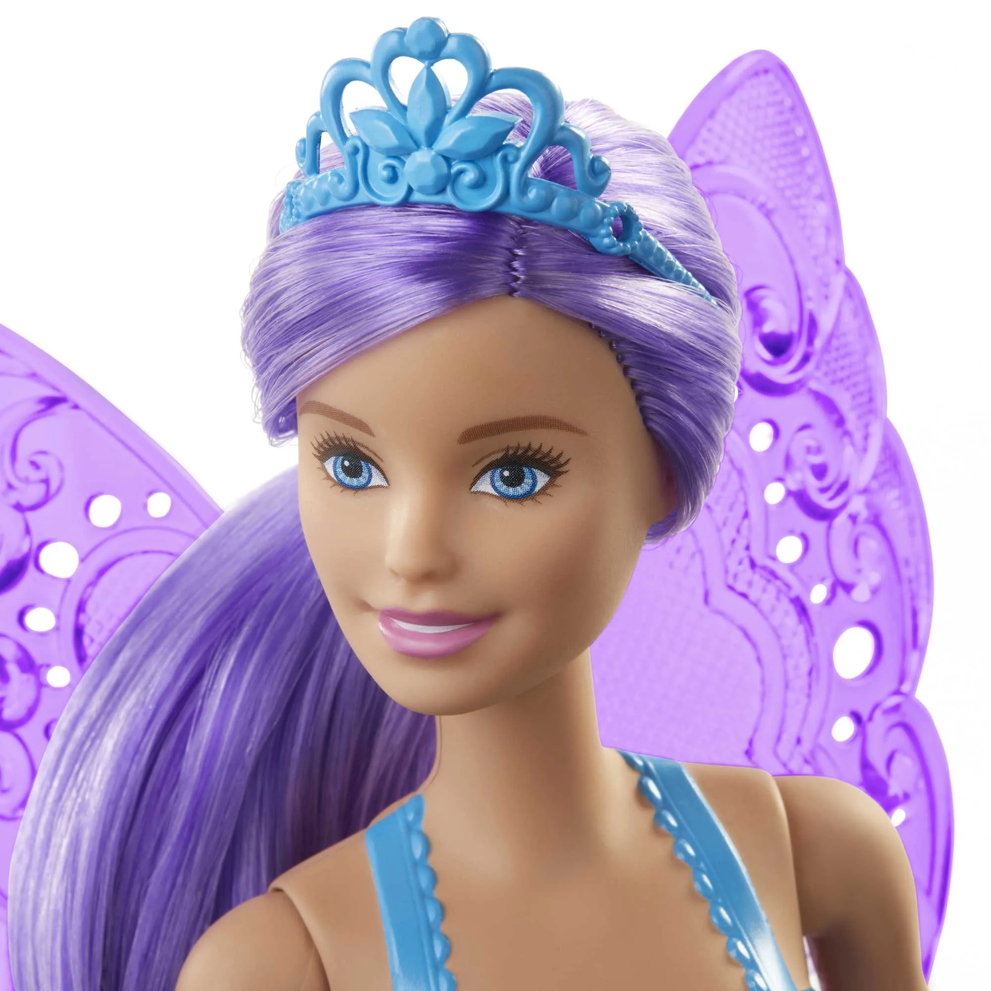 Barbie Dreamtopia Muñeca Hada Alas Moradas