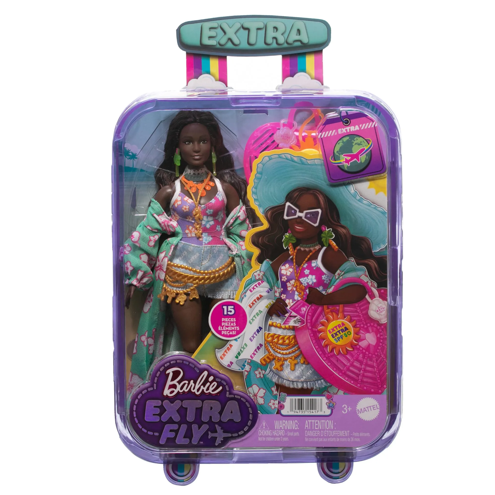 Barbie Extra Fly Muñeca Look de Playa