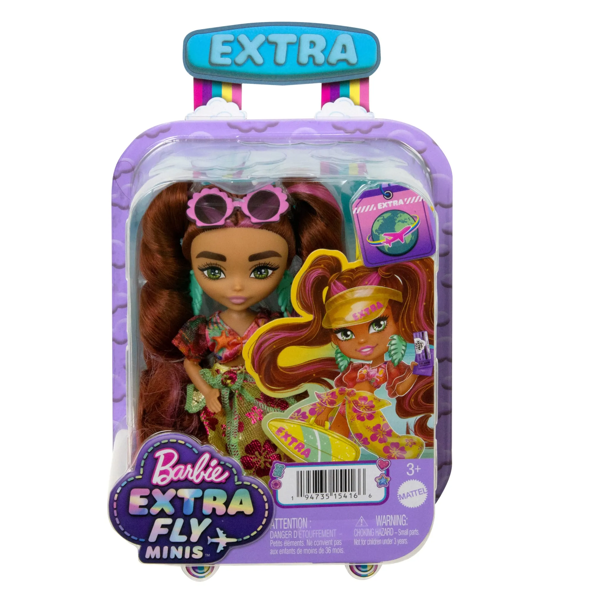 Barbie Extra Fly Muñeca Minis Look de Playa