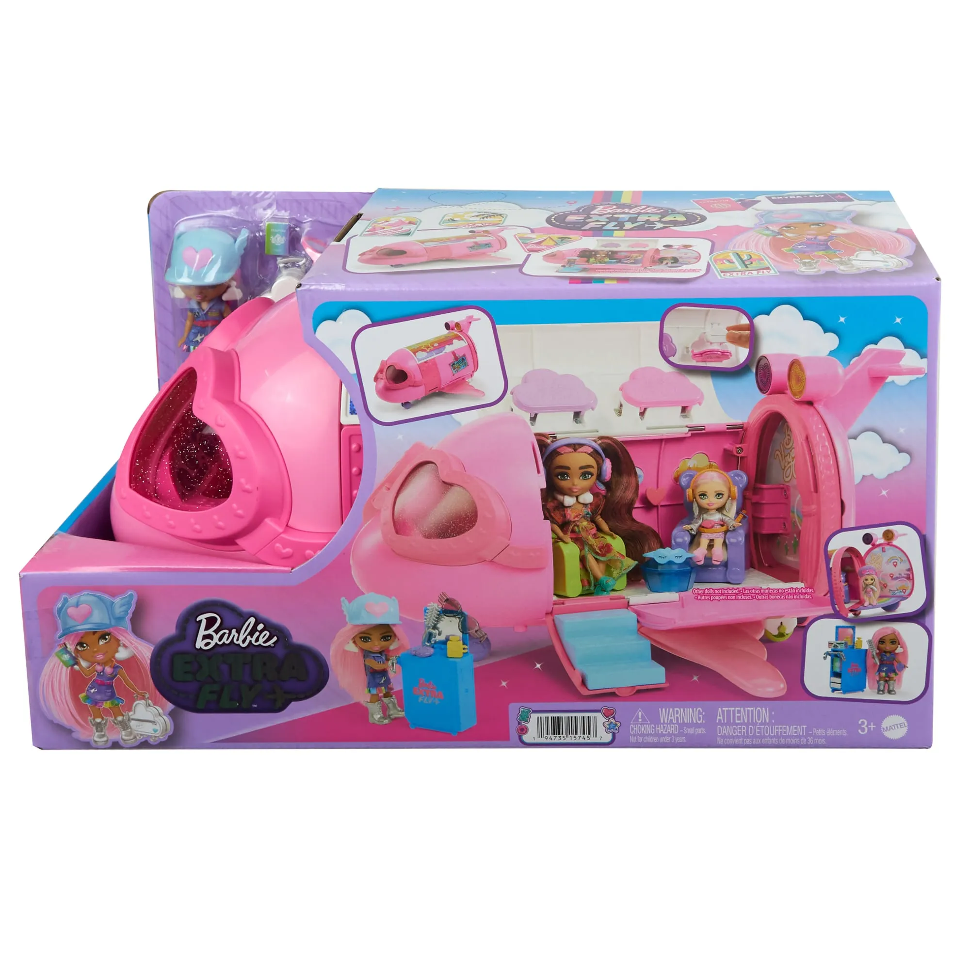 Barbie Extra Fly Set de Juego Jet