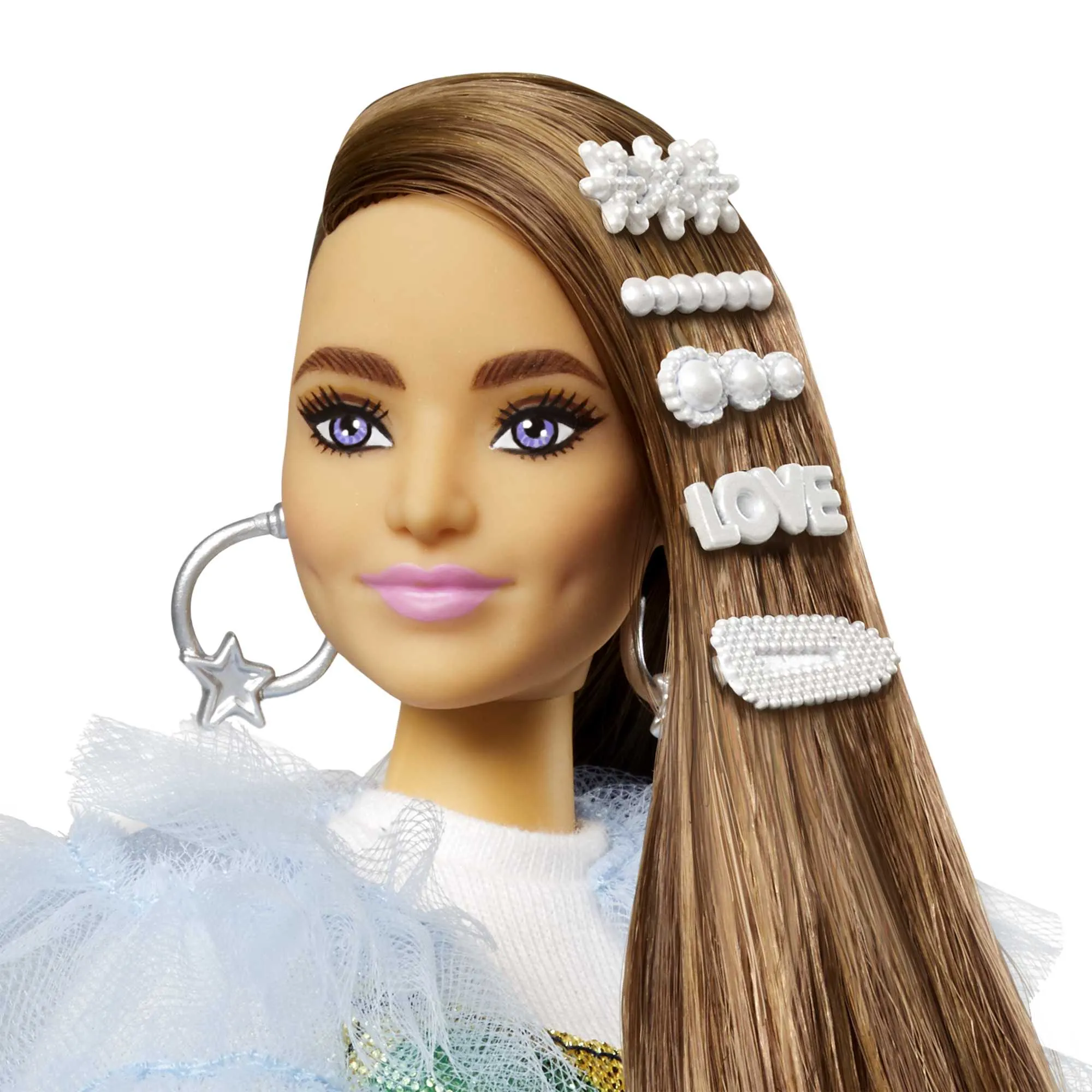 Barbie Extra Muñeca Chamarra Azul