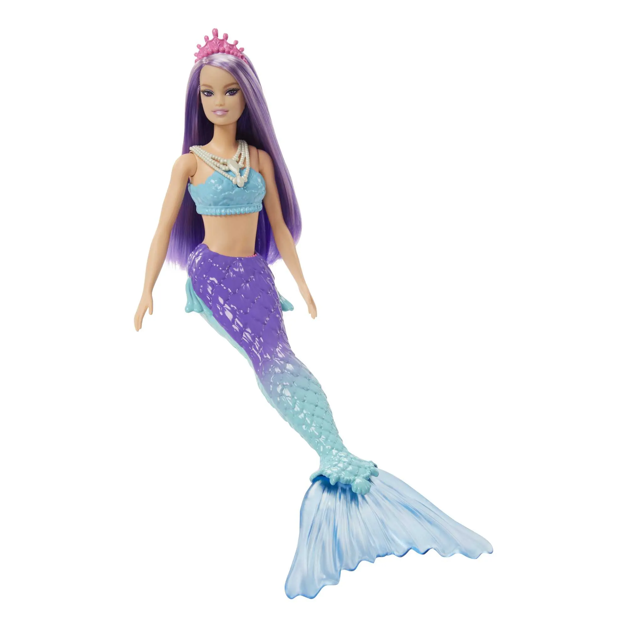 Barbie Fantasia Boneca Sereia Barbatana Roxa