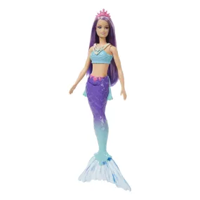 Barbie Fantasia Boneca Sereia Barbatana Roxa