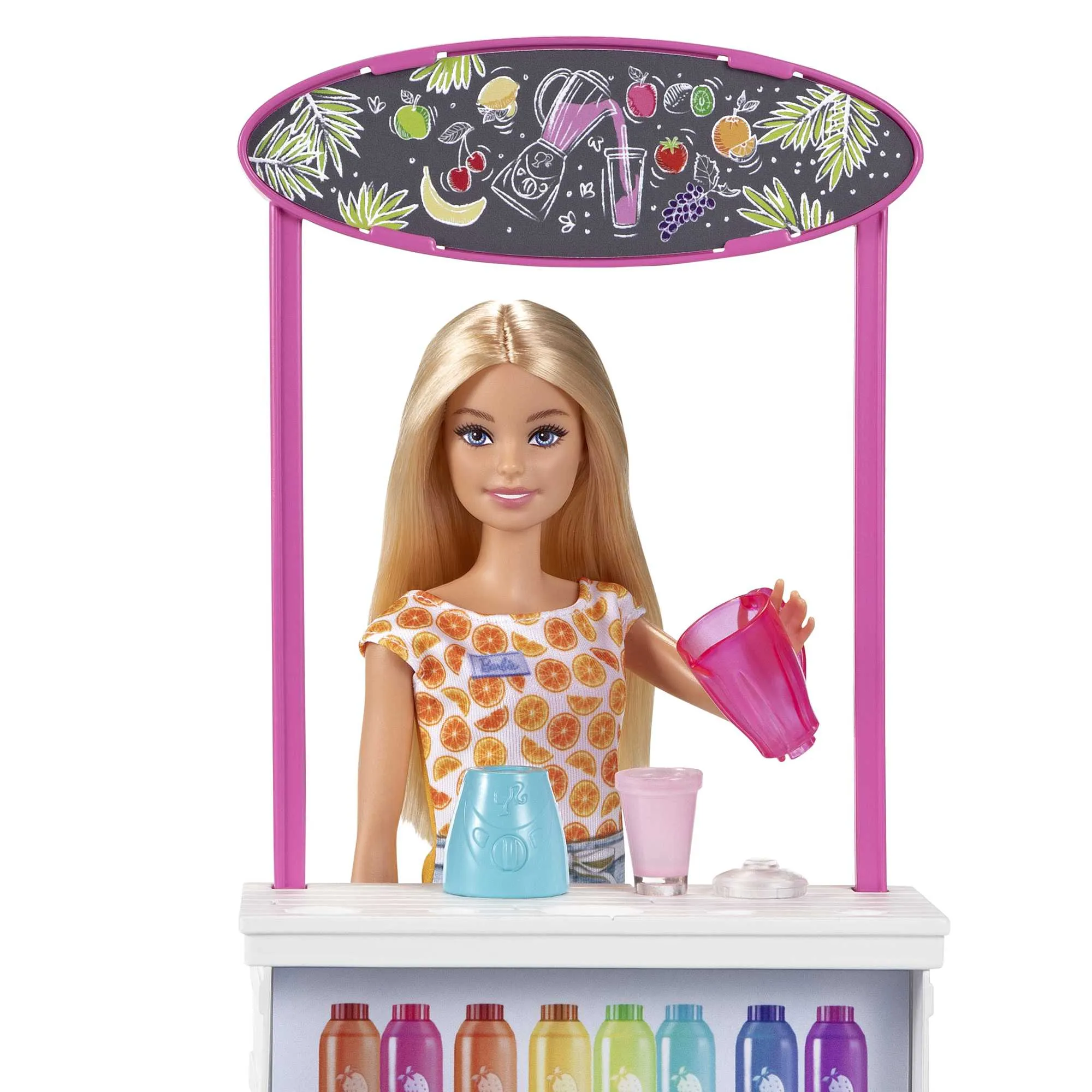 Barbie Fashion & Beauty Boneca Conjunto de Sucos Tropicais