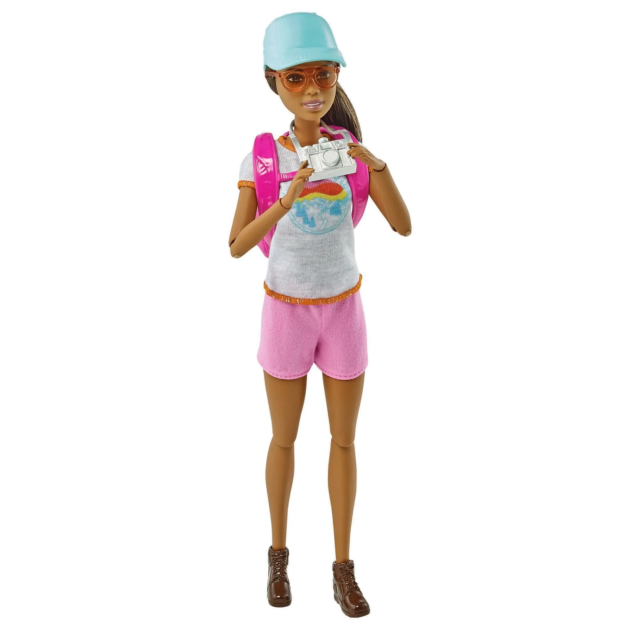 Barbie Fashion & Beauty Set de Juego Aventura en Caminata