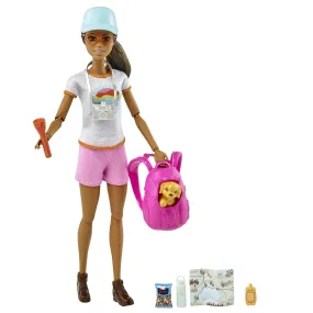 Barbie Fashion & Beauty Set de Juego Aventura en Caminata