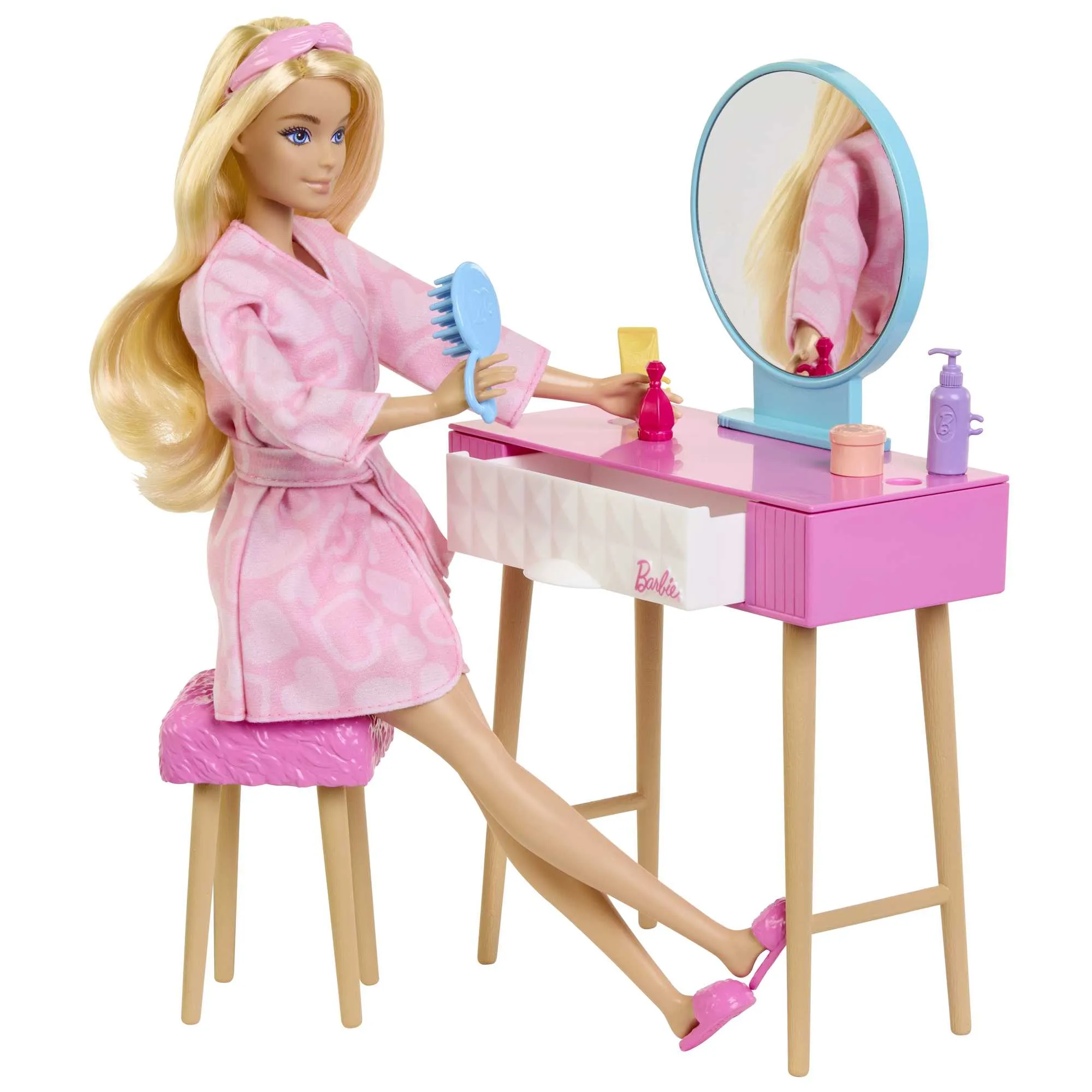 Barbie Fashion & Beauty Set de Juego Cuarto de los Sueños