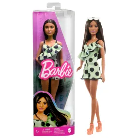 Barbie Fashionista Muñeca Conjunto Verde con Puntos