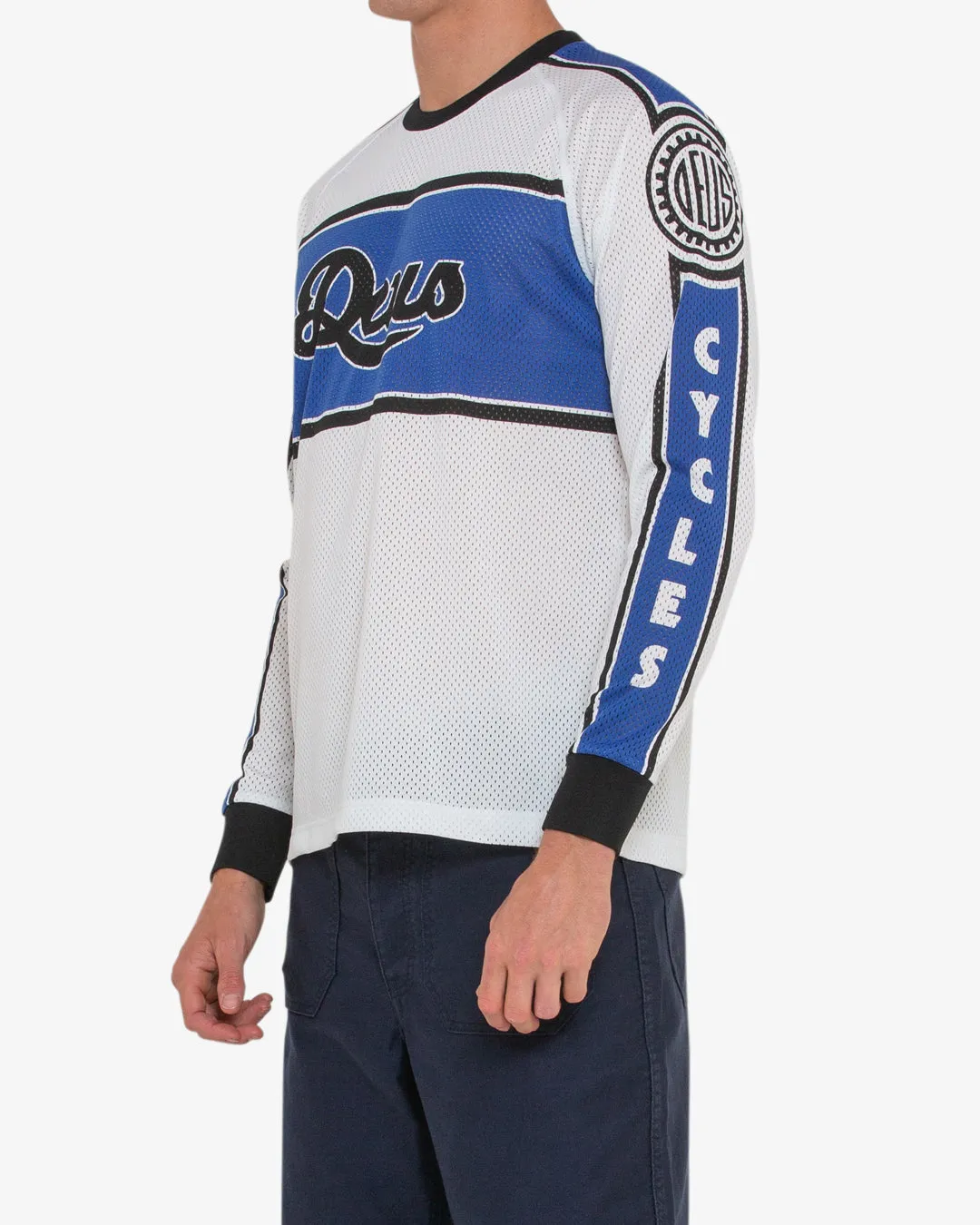 Beat Moto Jersey - Vintage White