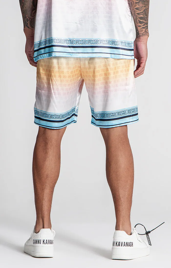 Blue Tropicana Shorts