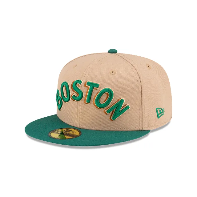 Boston Celtics NBA Authentics City Edition 59FIFTY Cerrada