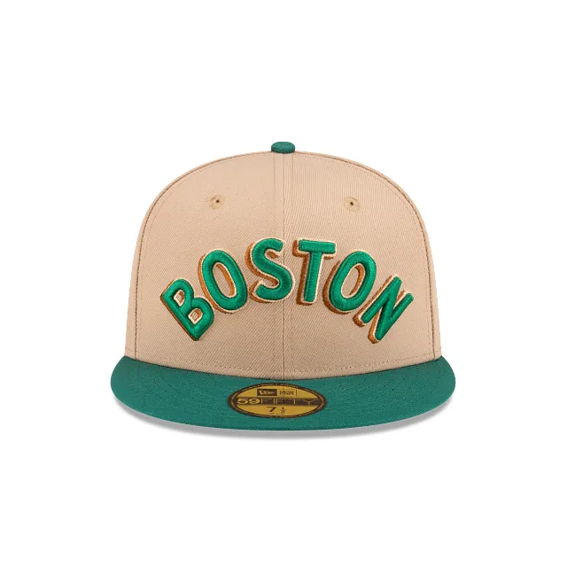 Boston Celtics NBA Authentics City Edition 59FIFTY Cerrada