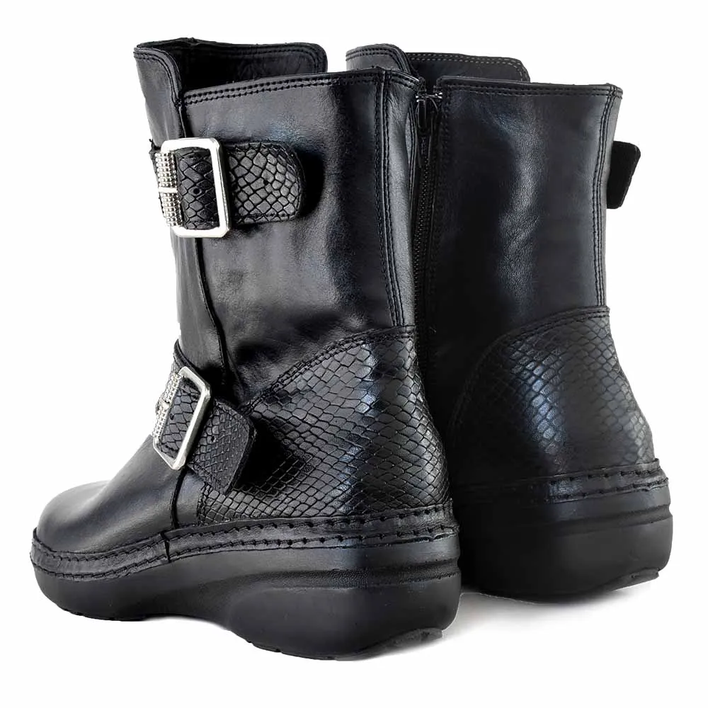 BOTA ROSEVILLE NEGRA