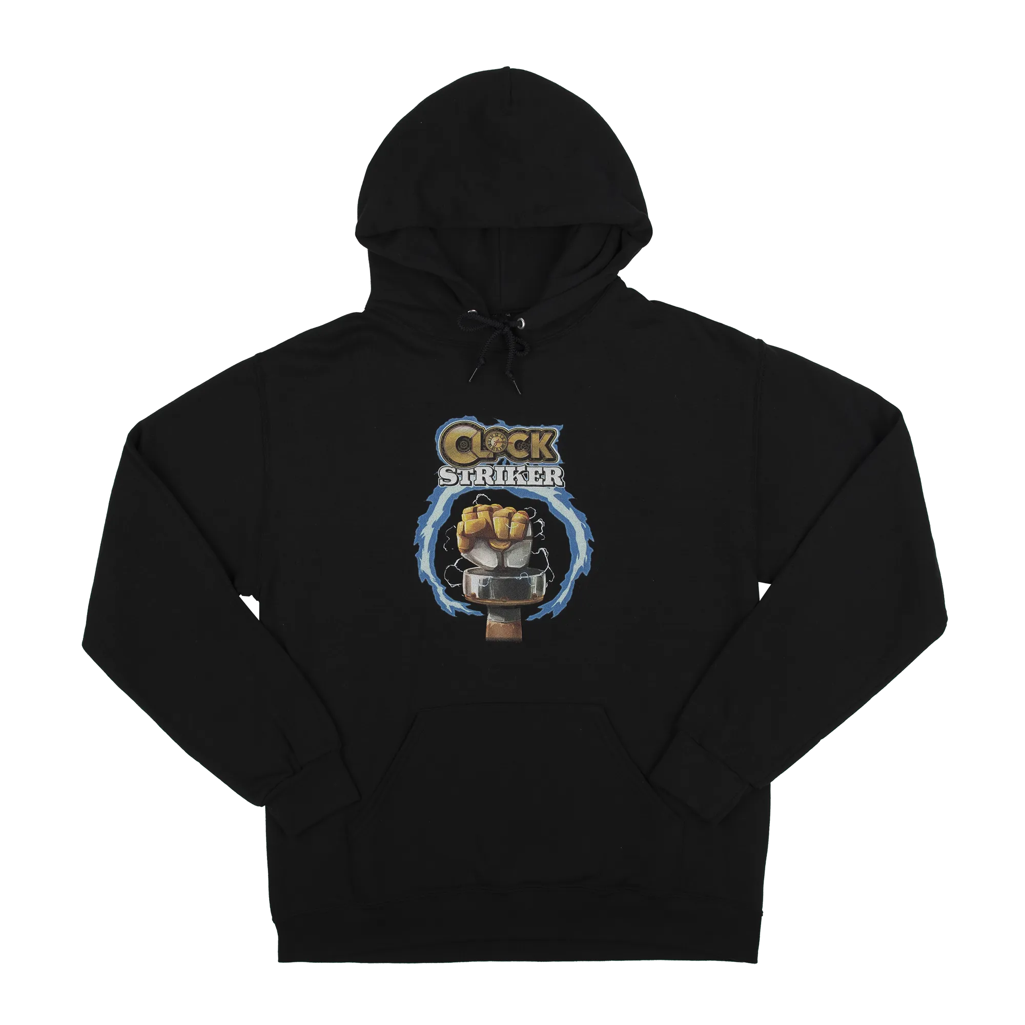 Cast and Clock Black Hoodie