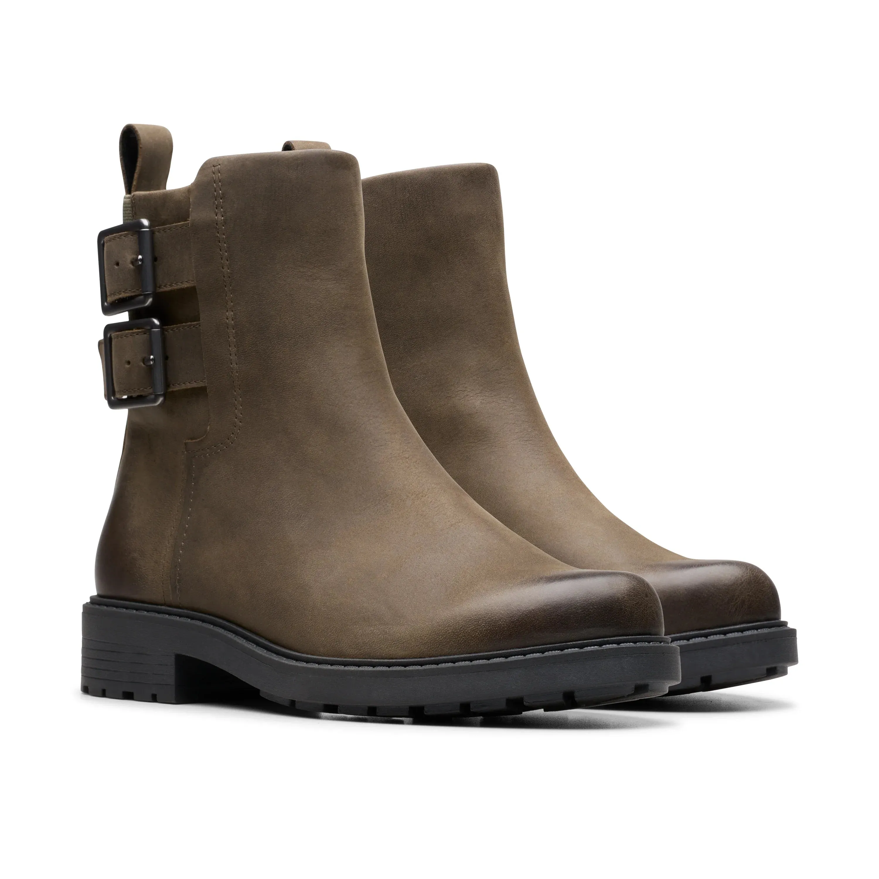 CLARKS | BOTAS MUJER | ORINOCO2 BAY MOLE GREY LEATHER | GRIS