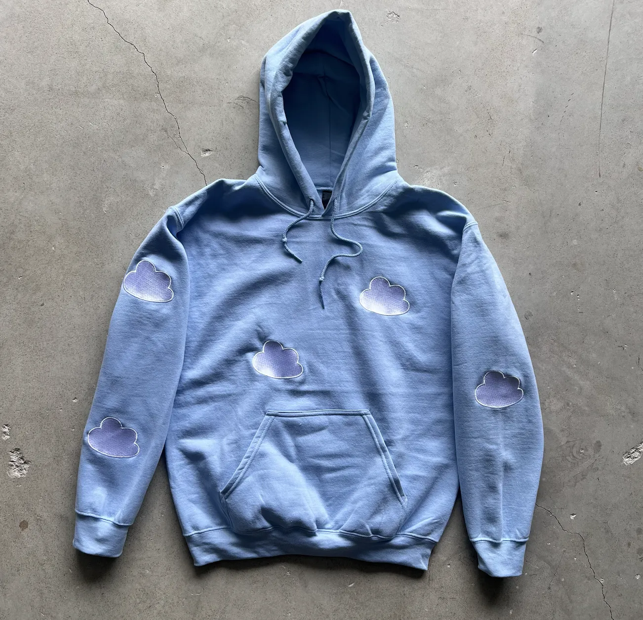 Clouds 5 Spot Hoodie