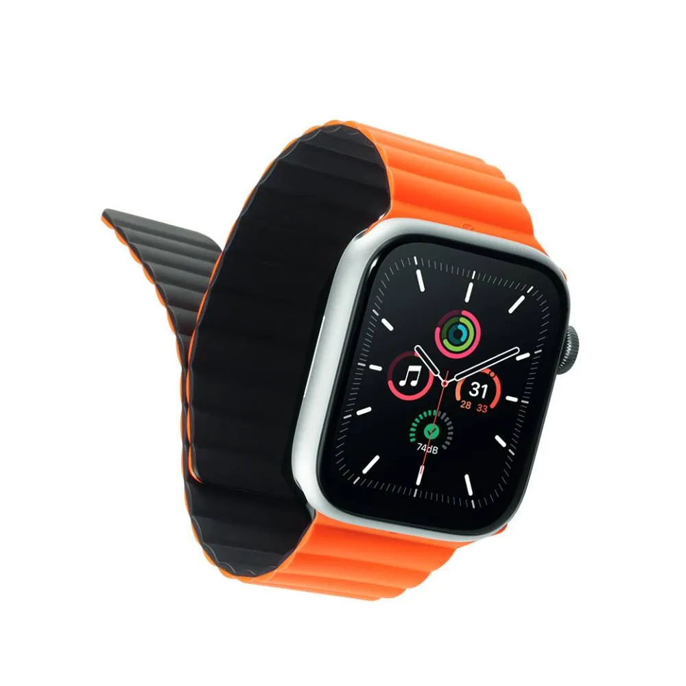 Correa magnética Kosmo para Apple Watch 38mm/42mm Naranja de Rossellimac