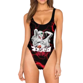 Cybervision High Legged One Piece Swimsuit