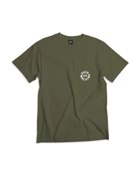 Deus Logo Tee - Forest Green