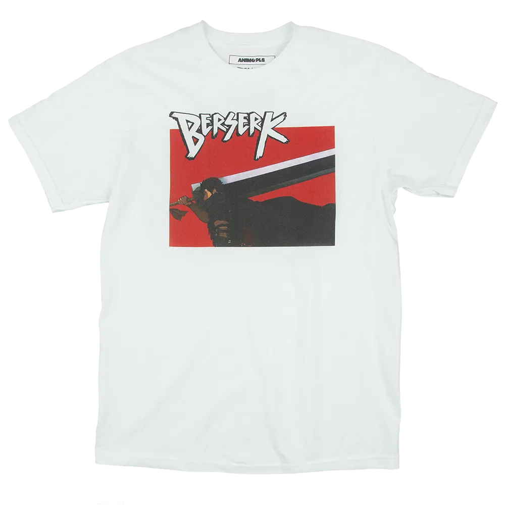 Dragon Slayer and Guts White Tee