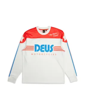 Fantasma Moto Jersey - White Combo