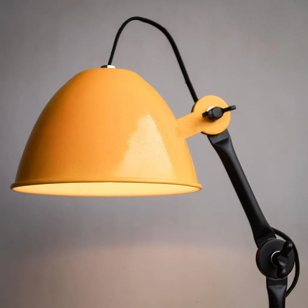 Fdl108 Swing-Arm Yellow Decorative Desk Lamp