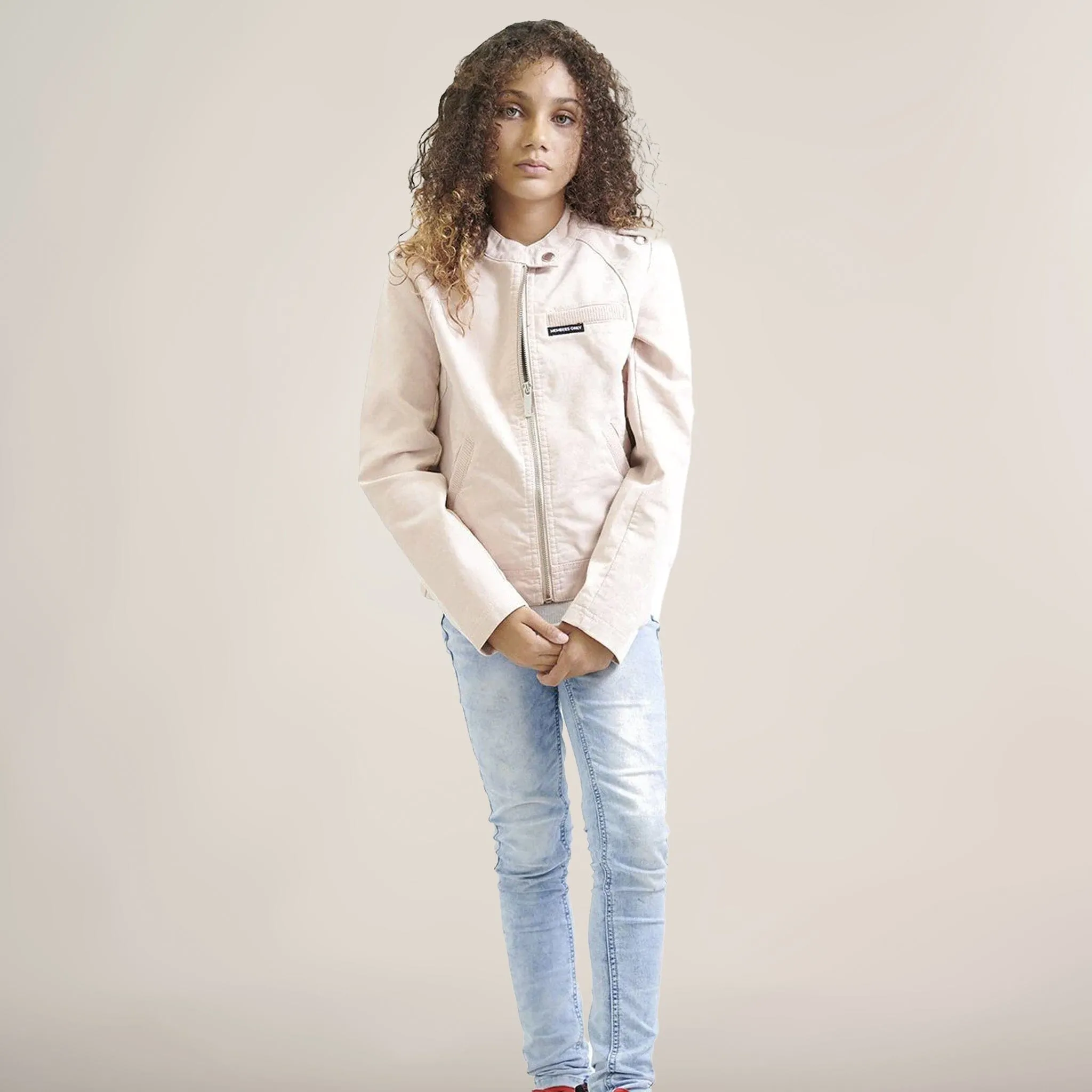 Girl's Iconic Moto Faux Suede Jacket - FINAL SALE