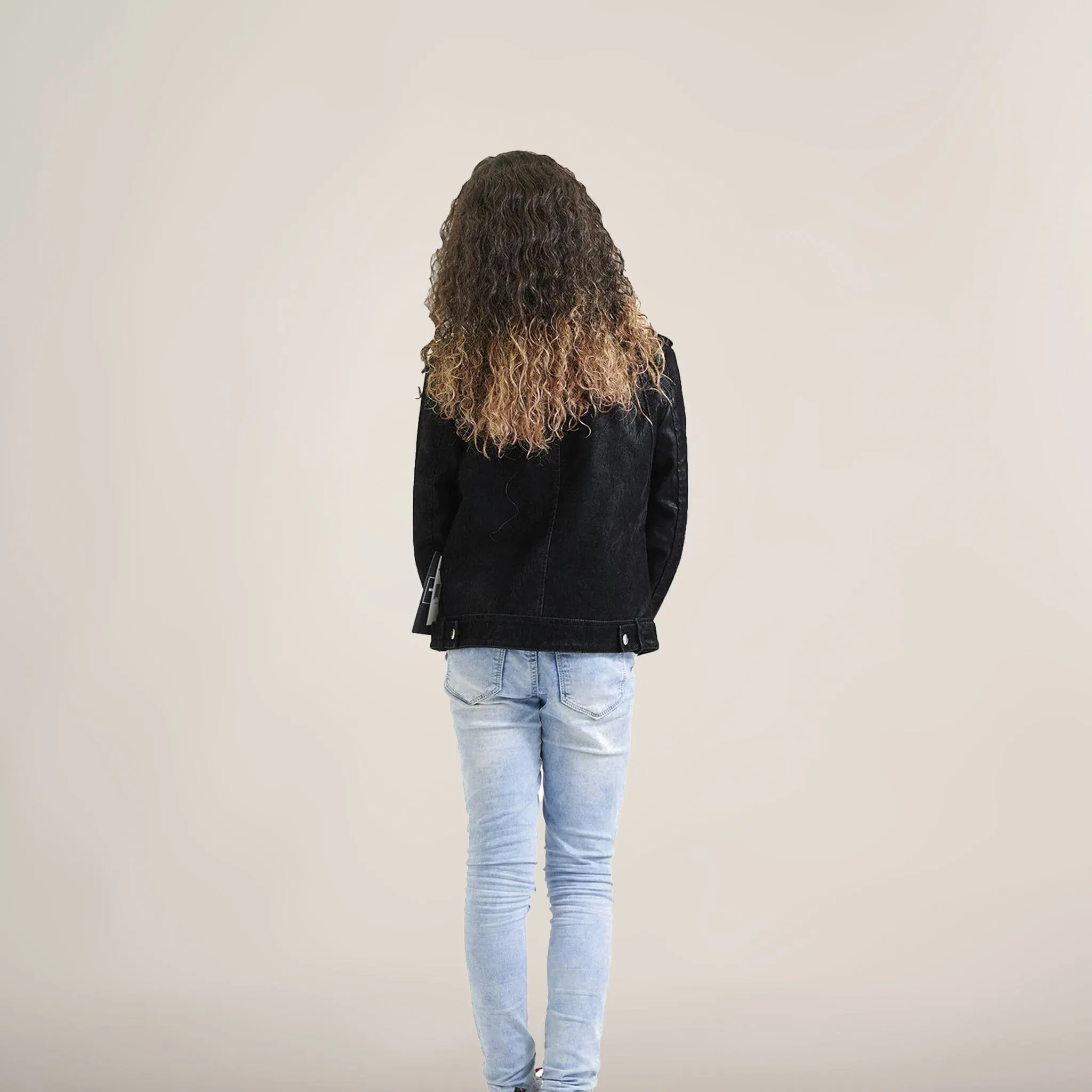 Girl's Iconic Moto Faux Suede Jacket - FINAL SALE