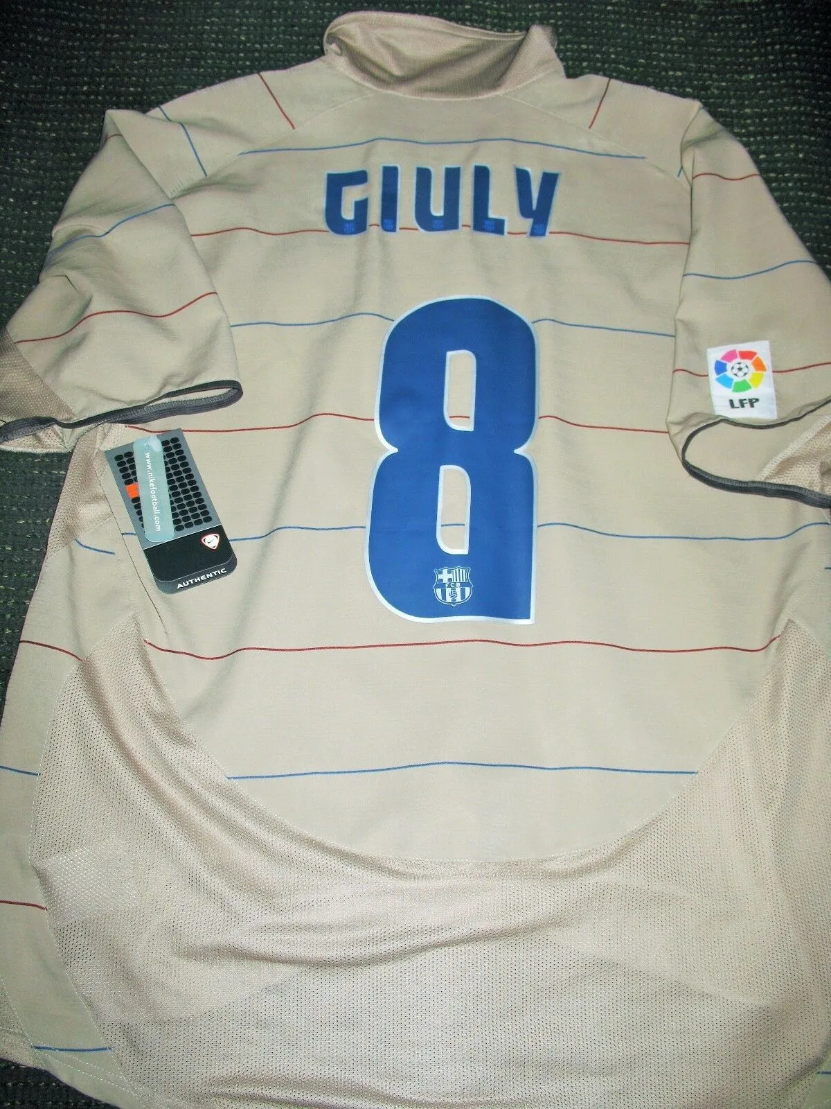 Giuly Barcelona 2004 2005 Jersey Shirt Camiseta Maillot L BNWT