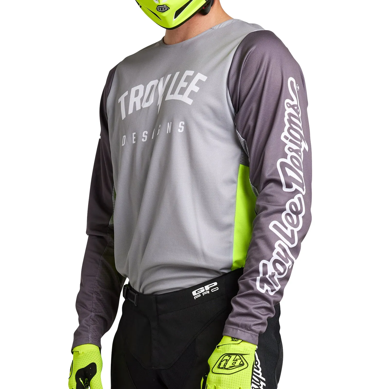 GP Pro Jersey Boltz Silver / Glo Green