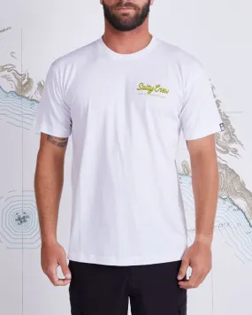 Largemouth Premium S/S Tee White