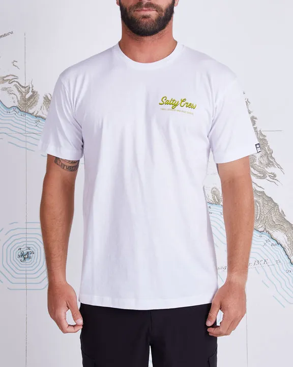 Largemouth Premium S/S Tee White