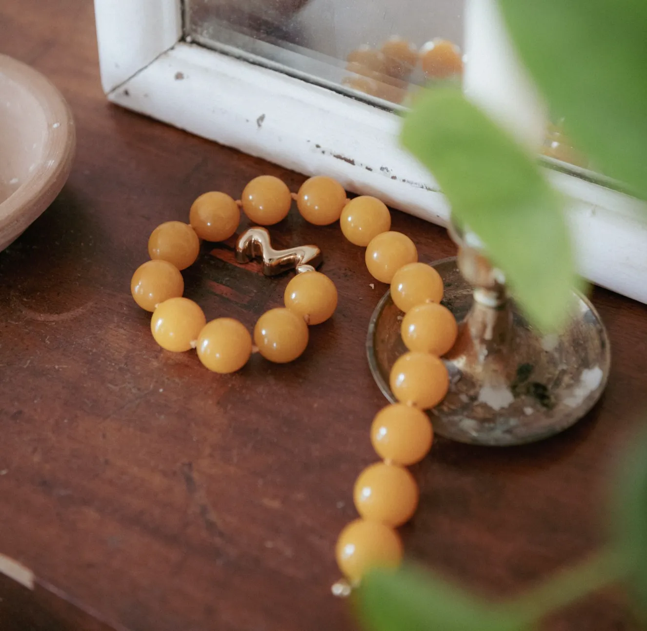 Lemon Drop Necklace & Golden Dance Clasp