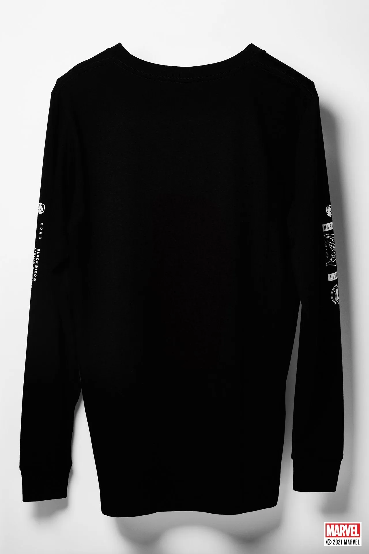 LIQUID x MARVEL BLACK WIDOW LONG SLEEVE TEE