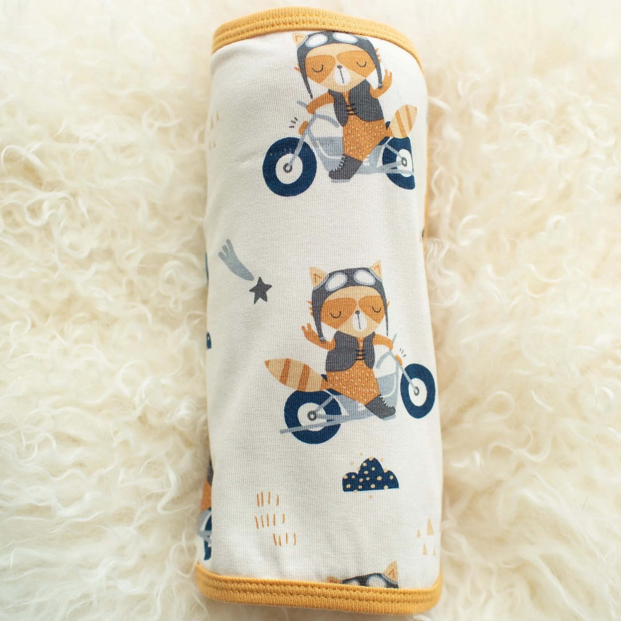 Moto Raccoon Swaddle