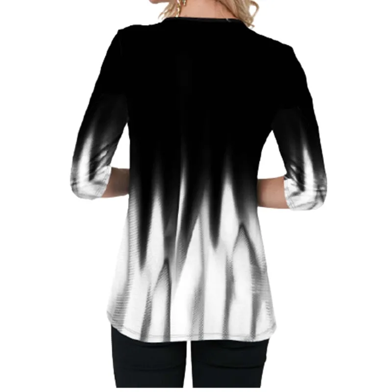 Mujer Blusa 3D