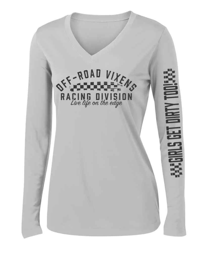 Racing Division LS Tech Tee - Silver - BB