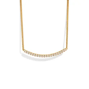 SPARK LINE GOLDEN NECKLACE