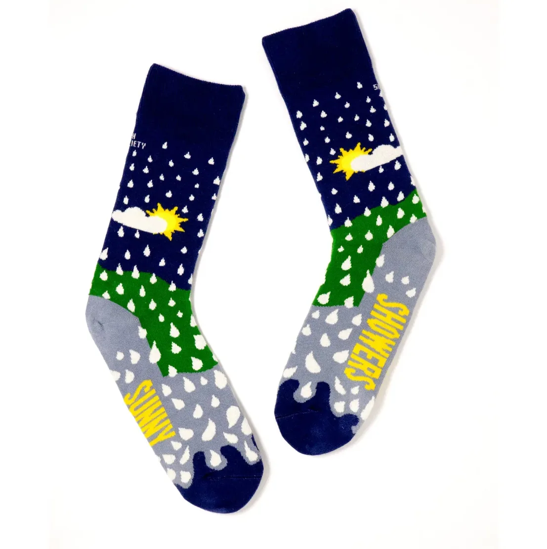 Sunny Spells & Scattered Showers Socks