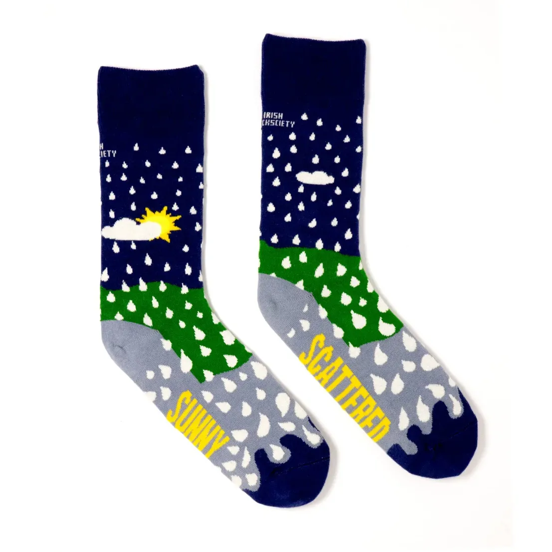 Sunny Spells & Scattered Showers Socks