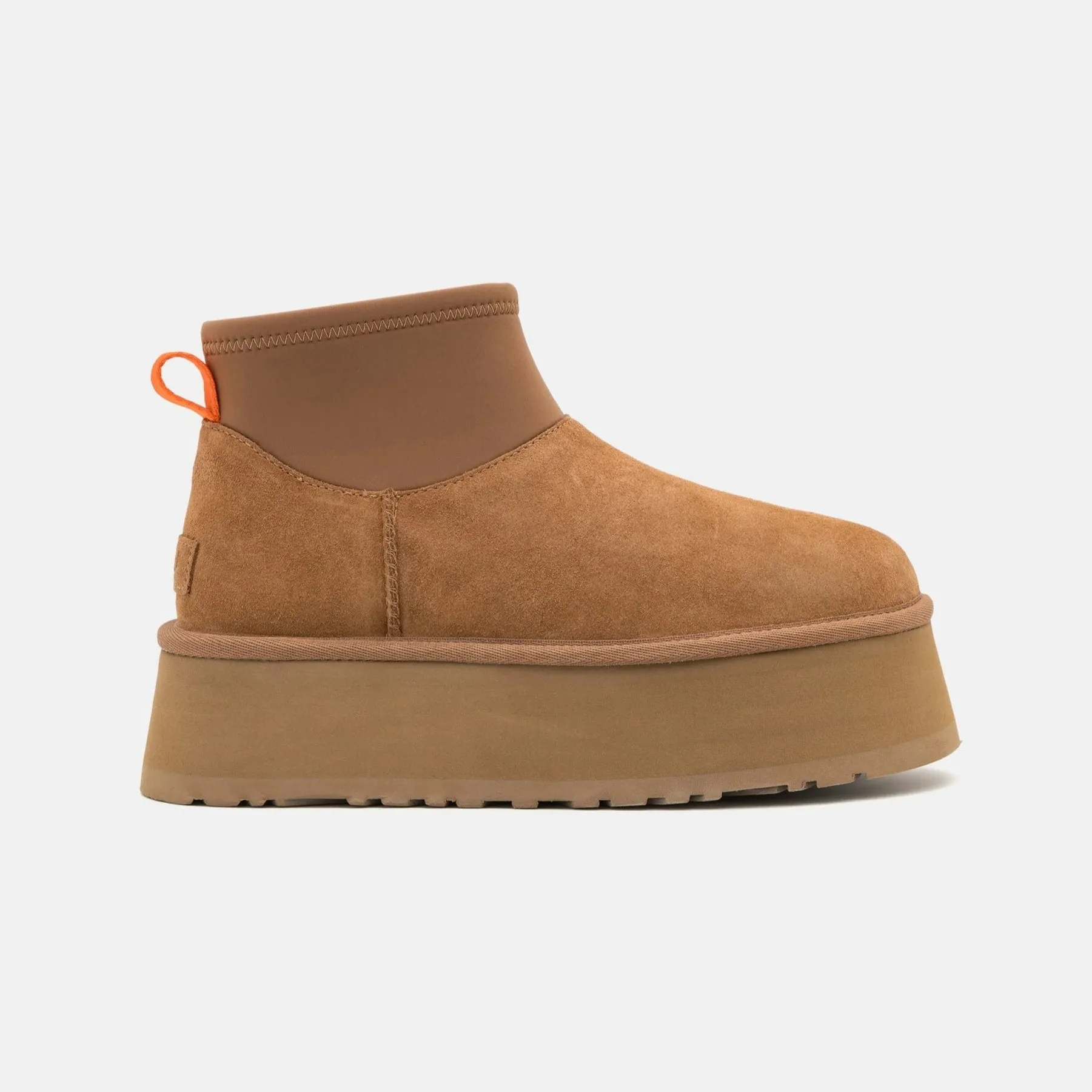 UGG | BOTAS MUJER | CLASSIC MINI DIPPER CHESTNUT | MARRÓN