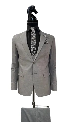 Vercini Heather Elegance Three-Piece Suit